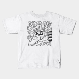 Candy abstract Kids T-Shirt